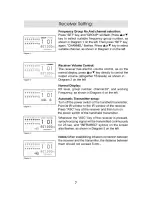 Предварительный просмотр 8 страницы SKP Pro Audio UHF 295 Owner'S Manual