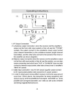 Предварительный просмотр 9 страницы SKP Pro Audio UHF 295 Owner'S Manual