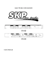 Предварительный просмотр 1 страницы SKP Pro Audio VX-02 User Manual