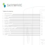 Preview for 2 page of Skriware Skriware 1 User Manual