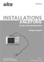 Preview for 1 page of sks 30008701 Installation Instructions Manual