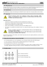 Предварительный просмотр 4 страницы sks BS2012 Installation Instructions Manual