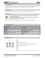 Предварительный просмотр 4 страницы sks BSH2012 Audio Instruction Manual