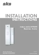 Предварительный просмотр 23 страницы sks HT 4600 Installation Instructions Manual