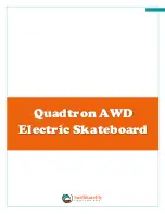 Предварительный просмотр 2 страницы SkurfSkateFly QUADRON AWD ELECTRIC SKATEBOARD Manual