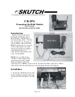 SKUTCH CK-1P4 User Manual preview