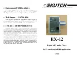 Preview for 2 page of SKUTCH EX-12 Quick Start Manual