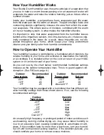 Preview for 4 page of Skuttle Indoor Air Quality Products 190 Owner'S Manual