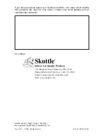 Preview for 12 page of Skuttle 190 Owner'S Manual