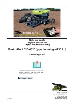 SKY Agriculture EASYDRILL W 4020 Original Instructions Manual preview