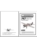 Preview for 1 page of SKY FLIGHT HOBBY F4FWILD CAT Instruction Manual