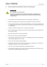 Preview for 11 page of Sky-Frame SFO Installation Instructions Manual