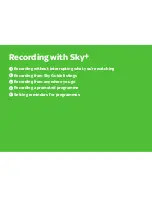 Предварительный просмотр 28 страницы Sky+HD DRX780 User Manual