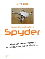 SKY-HERO Spyder Assembly Instructions preview