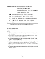 Preview for 6 page of Sky Microwave FCT-31A User Manual