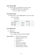 Preview for 17 page of Sky Microwave FCT-31A User Manual