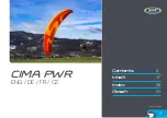 Preview for 3 page of SKY PARAGLIDERS CIMA PWR L User Manual