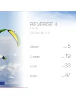 Предварительный просмотр 4 страницы SKY PARAGLIDERS REVERSE 4 User Manual