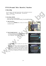 Предварительный просмотр 28 страницы Sky Sat Mini HD PVR Ready User Manual