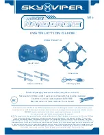 Preview for 1 page of sky viper m200 Nano Drone Instruction Manual