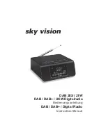 Preview for 1 page of sky vision DAB 20S Instruction Manual