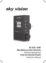 Preview for 1 page of sky vision IR 60S Instruction Manual