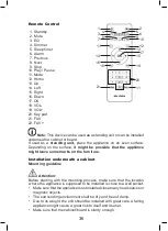 Предварительный просмотр 36 страницы sky vision IR 65S Instruction Manual