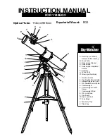 SKY-WATCHER 1149EQ2 Instruction Manual preview