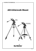 SKY-WATCHER AZ4 Instruction Manual предпросмотр