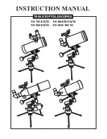 SKY-WATCHER SK 763 EQ/TA Instruction Manual preview