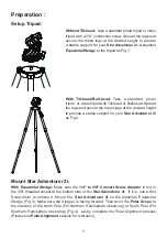 Предварительный просмотр 8 страницы SKY-WATCHER Star Adventurer 2i Instruction Manual