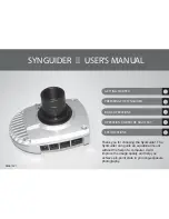 SKY-WATCHER SynGuider II User Manual предпросмотр