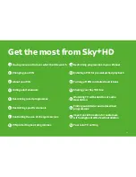 Preview for 68 page of Sky Sky+HD User Manual