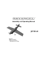 skyangel 3D SU-26 Assembly And Operating Manual preview