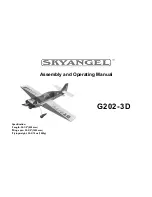 Предварительный просмотр 1 страницы skyangel G202-3D Assembly And Operating Manual