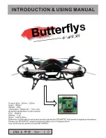 SkyArtec bytterflys Introduction & Using Manual предпросмотр