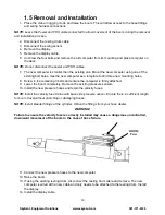 Preview for 13 page of SkyAzúl Greer MG514 Installation, Calibration, And Service Manual