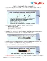 Preview for 2 page of SkyBitz SkyHub SHB1000 Quick Start Manual