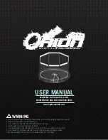 SkyBound ORION User Manual preview