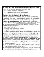 Preview for 3 page of SkyCaddie Linx Quick Start Manual