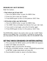 Preview for 9 page of SkyCaddie Linx Quick Start Manual