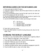 Preview for 11 page of SkyCaddie Linx Quick Start Manual