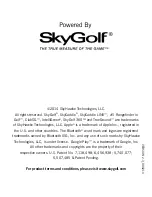 Preview for 16 page of SkyCaddie Linx Quick Start Manual