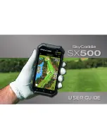 SkyCaddie SX500 User Manual preview