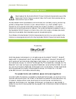 Preview for 4 page of SkyCaddie TOUCH User Manual