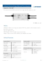 SKYDANCE EV4-WP User Manual preview