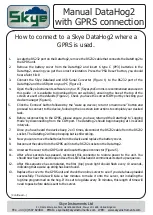 Skye DataHog2 Manual preview