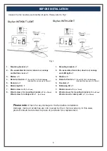 Preview for 3 page of Skyfan DC SKY1203BL Instruction Manual