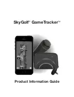 Preview for 1 page of SkyGolf GameTracker GT2 Product Information Manual