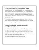 Preview for 3 page of SkyGolf SkyCaddie LX3 User Manual